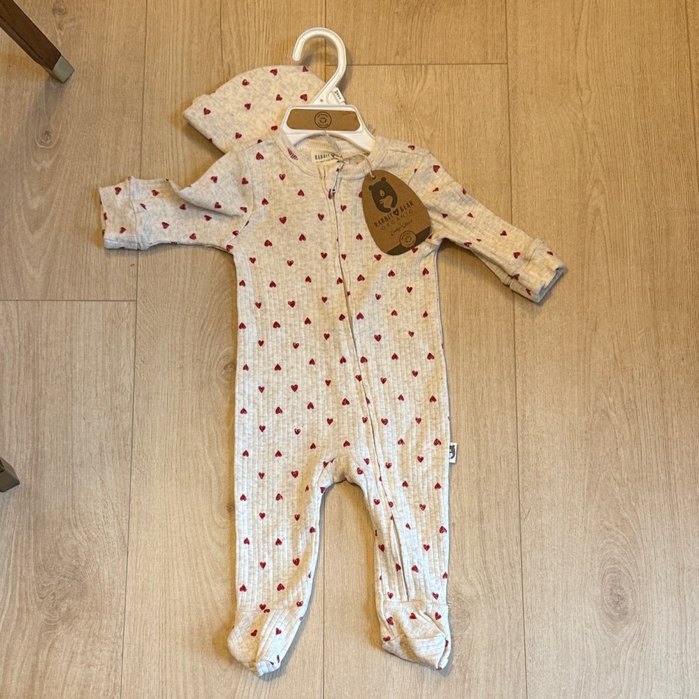 Charming Red Heart Kids Footie by Cat & Jack
